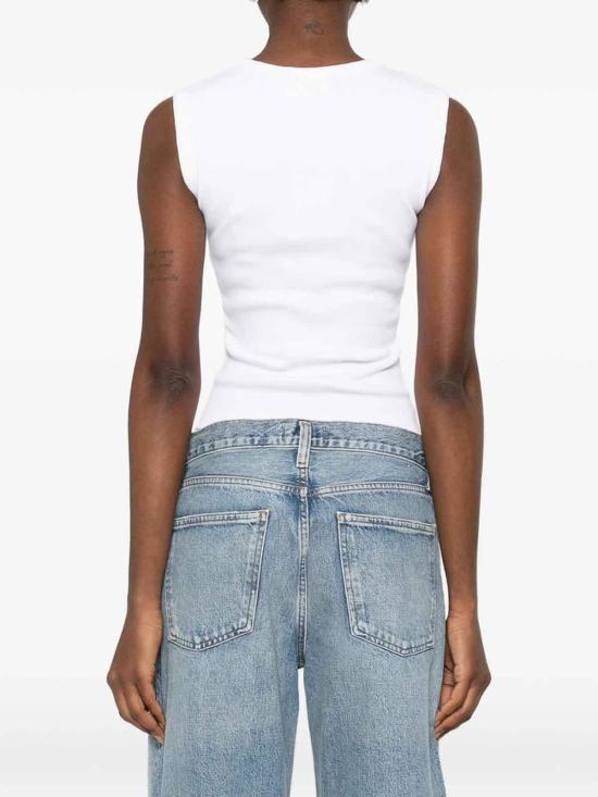 26SS 악셀 아리가토 민소매 티셔츠 A3868003SCOOPWHITE White - AXEL ARIGATO