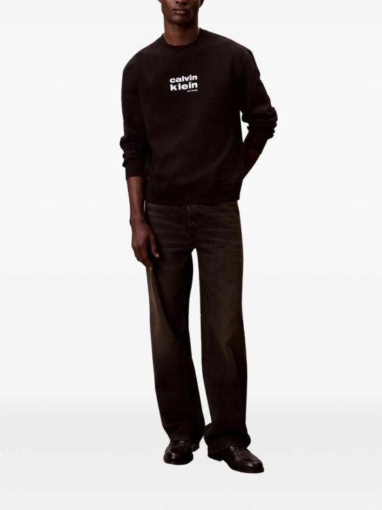 26SS 캘빈클라인 긴팔 티셔츠 LV04LE250GBLACK Brown - CALVIN KLEIN