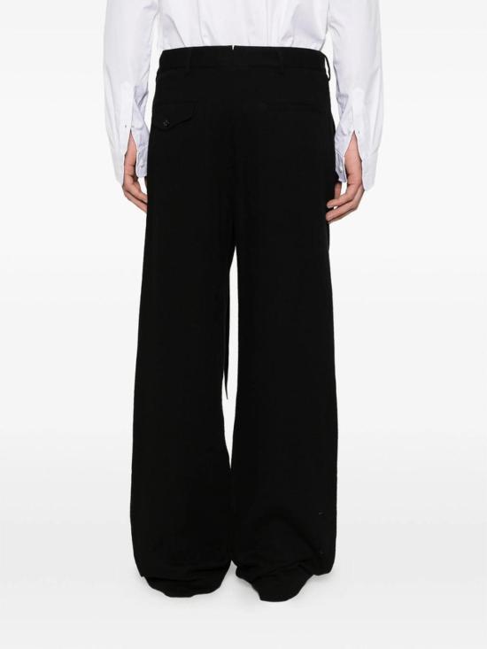 26SS 앤 드뮐미스터 팬츠 B0010304FA718099 Black - ANN DEMEULEMEESTER
