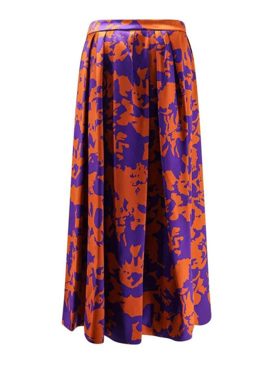 26SS 드리스 반 노튼 미디 스커트 2611308893005350 Orange