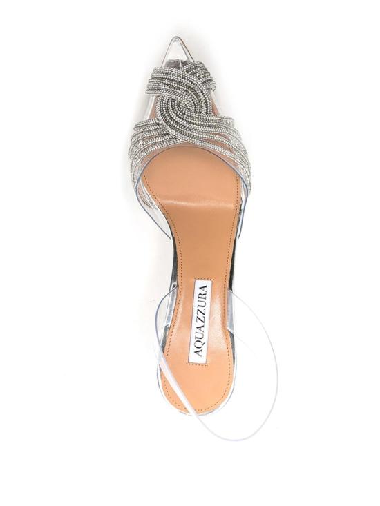 26SS 아쿠아주라 샌들 GASMIDL0SPPCCCSILVE Silver - AQUAZZURA