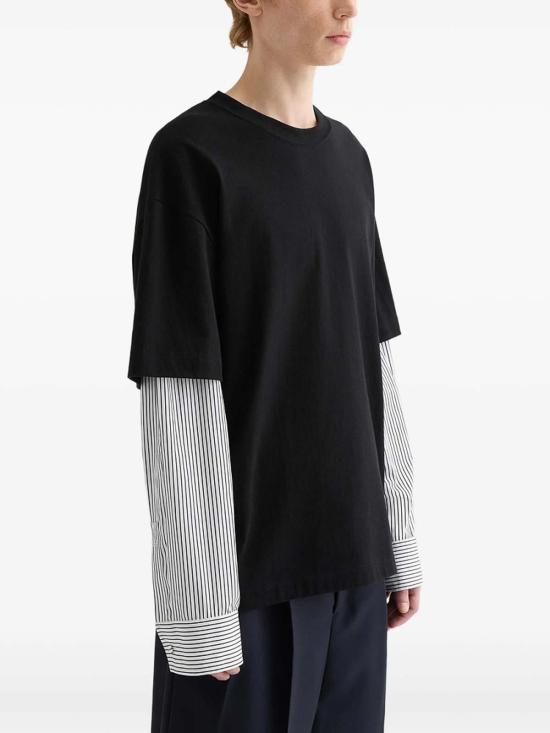 26SS 질샌더 긴팔 티셔츠 J20256J22GC0235001 Black - JIL SANDER