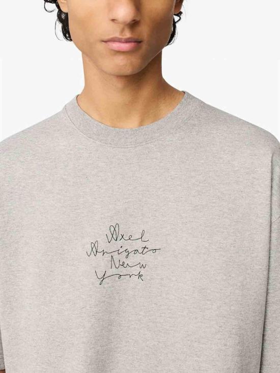 26SS 악셀 아리가토 반팔 티셔츠 A3936003NEWYORKGREYM Grey - AXEL ARIGATO