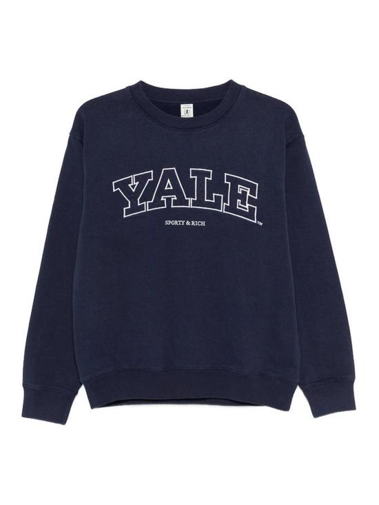 26SS 스포티앤리치 긴팔 티셔츠 ST071611681BLDKNAV Blue