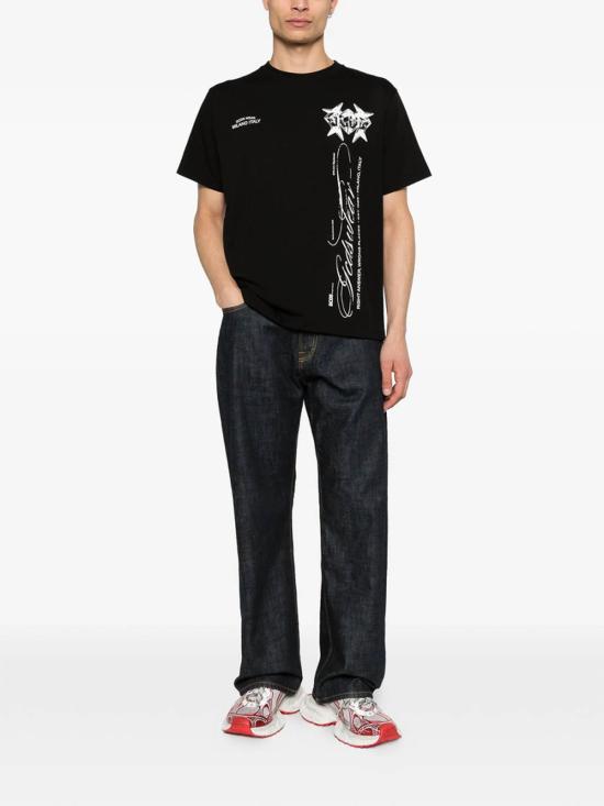 26SS 지씨디에스 반팔 티셔츠 C1MWQC070J079 Black - GCDS