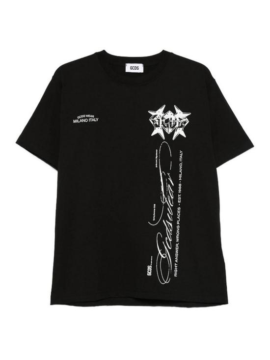 26SS 지씨디에스 반팔 티셔츠 C1MWQC070J079 Black