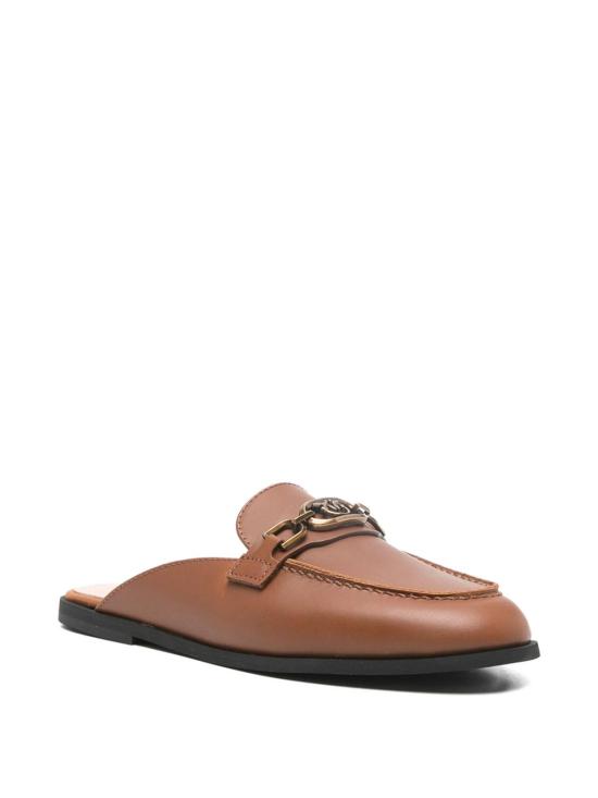 26SS 핑코 뮬/슬리퍼 SD0541P001NATY09205 Brown - PINKO