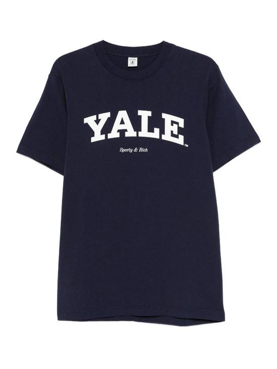 26SS 스포티앤리치 반팔 티셔츠 TO043611678BLDKNAV Dark Blue