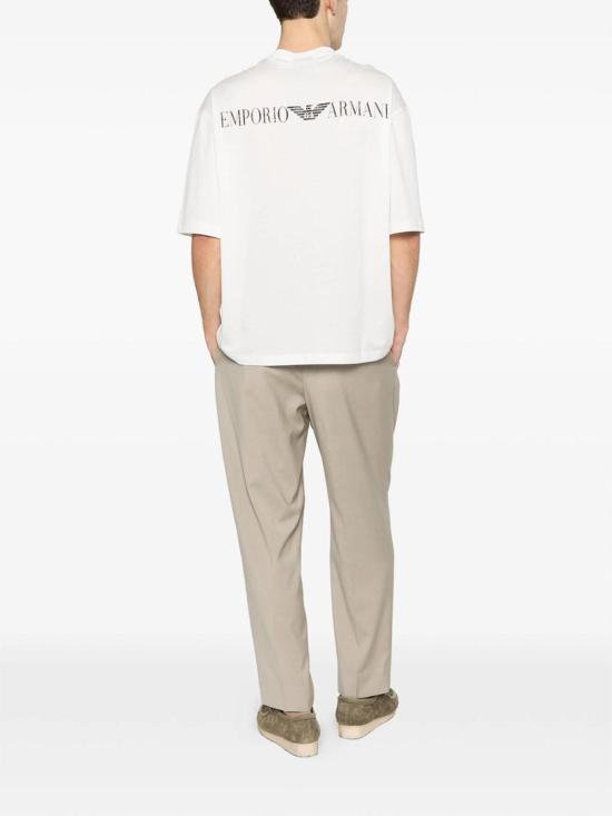 26SS 엠포리오 아르마니 반팔 티셔츠 AF24470EM005737U0003 White - EMPORIO ARMANI