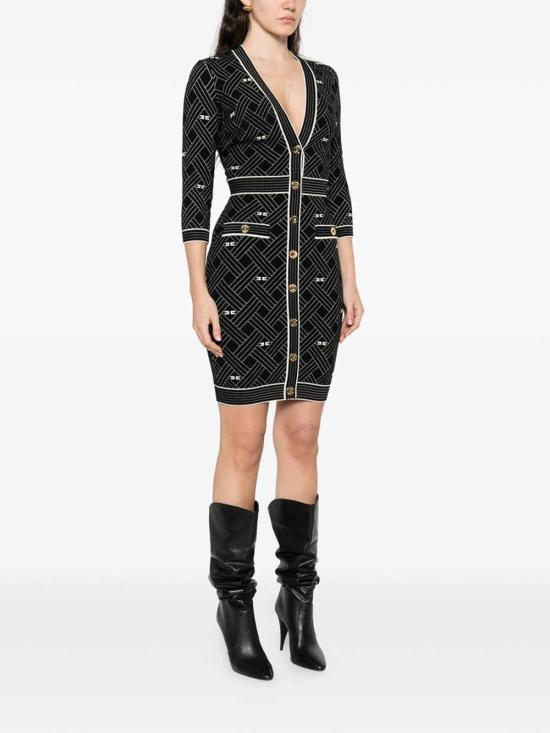 26SS 엘리자베타프랜치 미디 스커트 AM19Q61E2685 Black - ELISABETTA FRANCHI