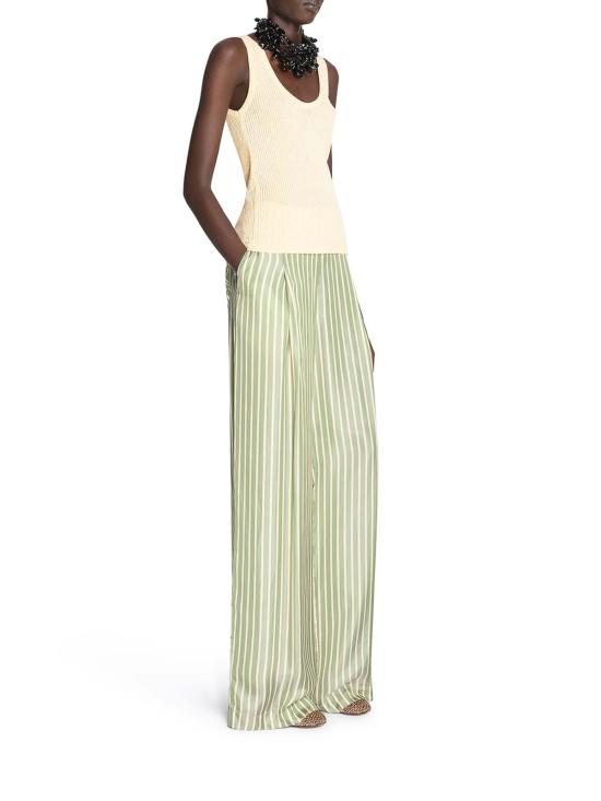 26SS 드리스 반 노튼 팬츠 2610109093274600 Green - DRIES VAN NOTEN