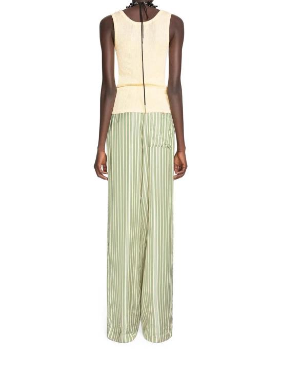 26SS 드리스 반 노튼 팬츠 2610109093274600 Green - DRIES VAN NOTEN