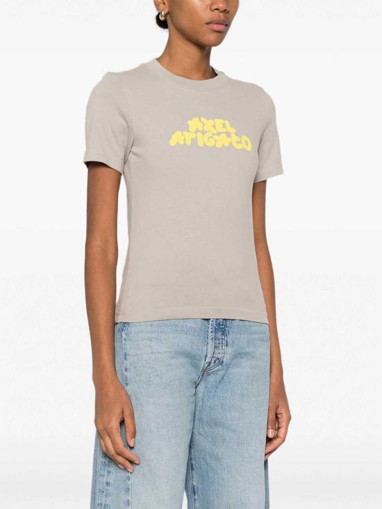 26SS 악셀 아리가토 반팔 티셔츠 A3848004BUBBLESTONE Grey - AXEL ARIGATO