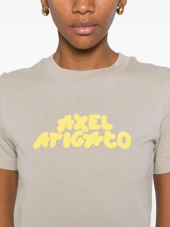 26SS 악셀 아리가토 반팔 티셔츠 A3848004BUBBLESTONE Grey - AXEL ARIGATO