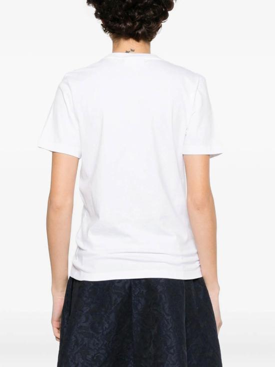 26SS 메종키츠네 드리밍 폭스 레귤러 티셔츠 QW00109KJ7026WHITE White - MAISON KITSUNE