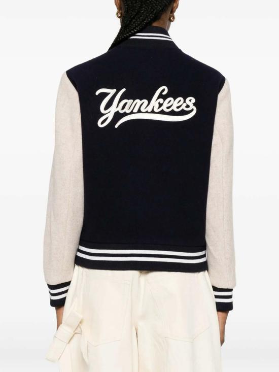 26SS 스포티앤리치 봄버 자켓 OW007610675BLDKNAE Dark Blue - SPORTY & RICH