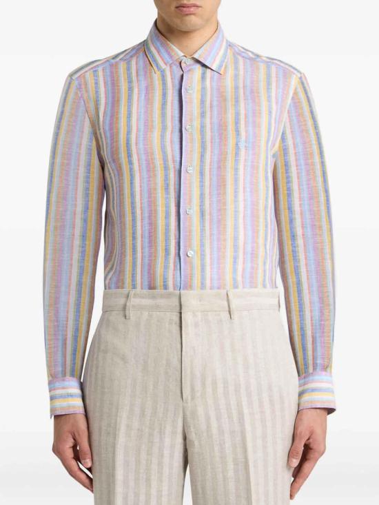 26SS 에트로 긴팔 셔츠 99TB513MRIB0002S9800 White - ETRO