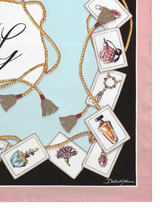 26SS 돌체앤가바나 머플러/스카프 FN092RGDDLQHC5ZF Light Blue - DOLCE & GABBANA