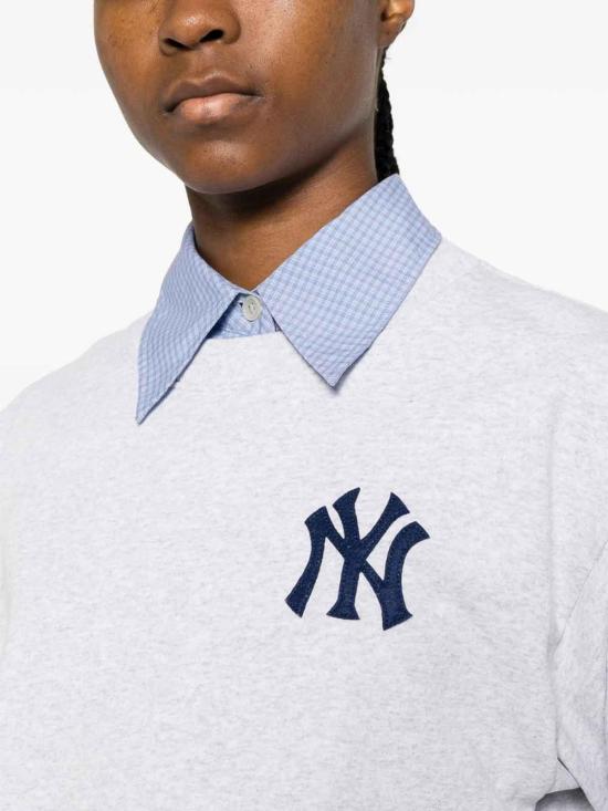 26SS 스포티앤리치 긴팔 티셔츠 ST071610300GYHEGRE Grey - SPORTY & RICH