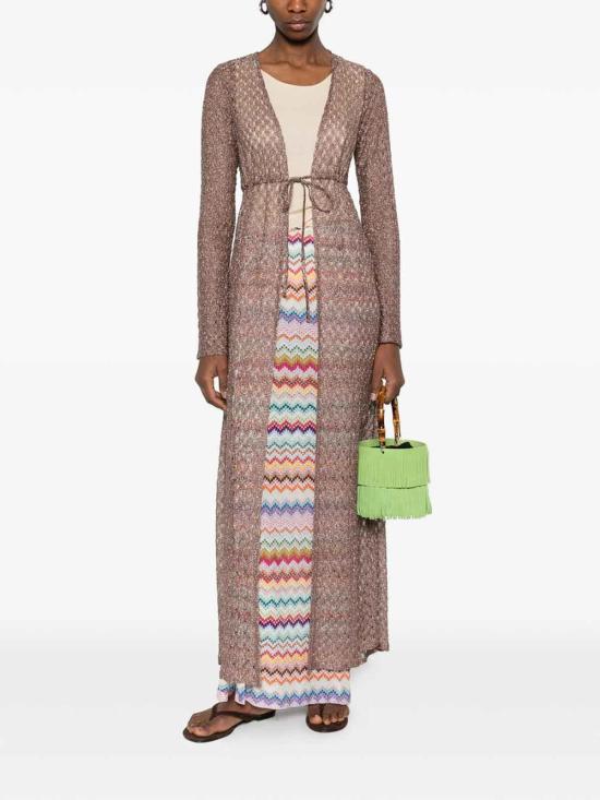 26SS 미소니 롱 원피스 MS26SQ0SBR014DS80EE Brown - MISSONI