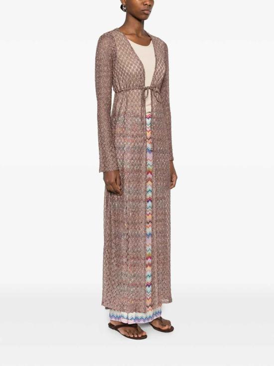 26SS 미소니 롱 원피스 MS26SQ0SBR014DS80EE Brown - MISSONI