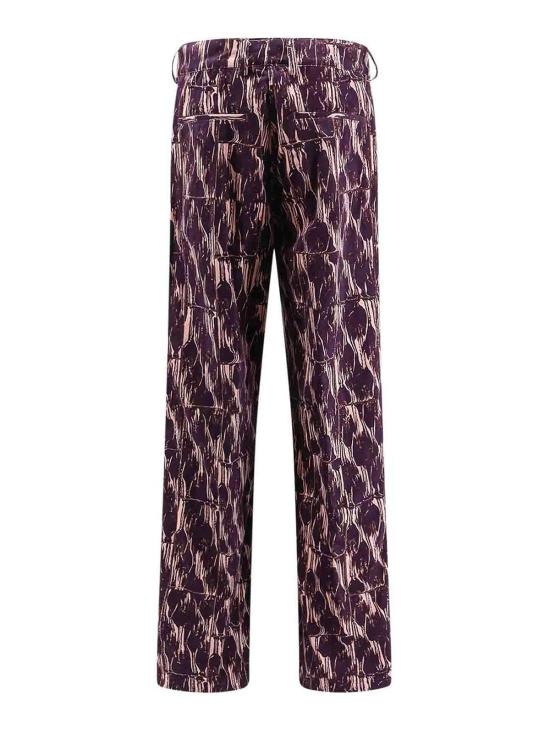 25FW 드리스 반 노튼 팔라초 팬츠 2520109002331350 Purple - DRIES VAN NOTEN