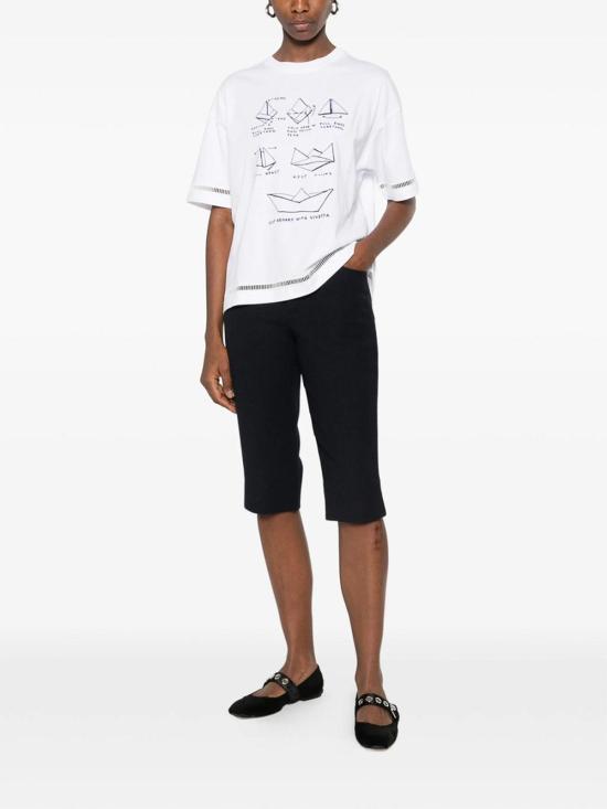 26SS 비베타 반팔 티셔츠 VM1TS0024PC0821001 White - VIVETTA
