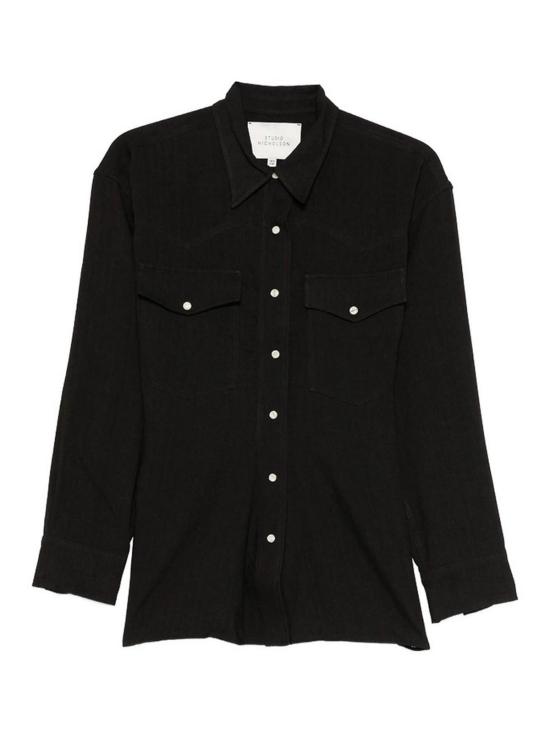 26SS 스튜디오 니콜슨 셔츠 SNW1807KRAUSSESPRE Black