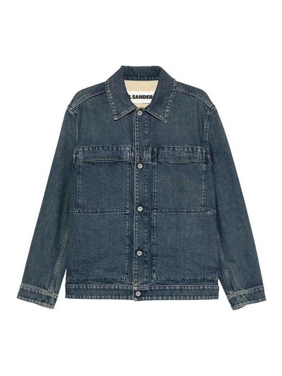 26SS 질샌더 데님 자켓 J46668J47SW0018019 Blue
