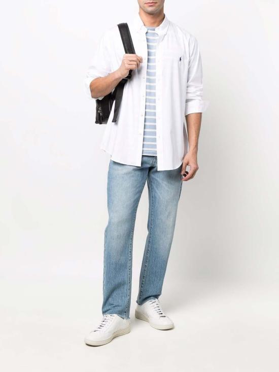  폴로 랄프로렌 셔츠 710832480002WHITE White - POLO RALPH LAUREN