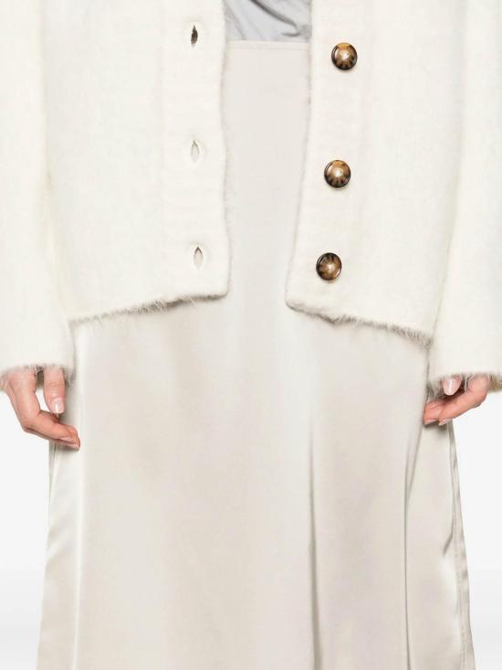 26SS 캘빈클라인 미디 스커트 LV044E641GISLFO Beige - CALVIN KLEIN