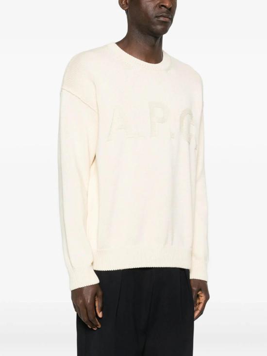26SS 아페쎄 스웨터 COGTXH23485AAD Cream - A.P.C.