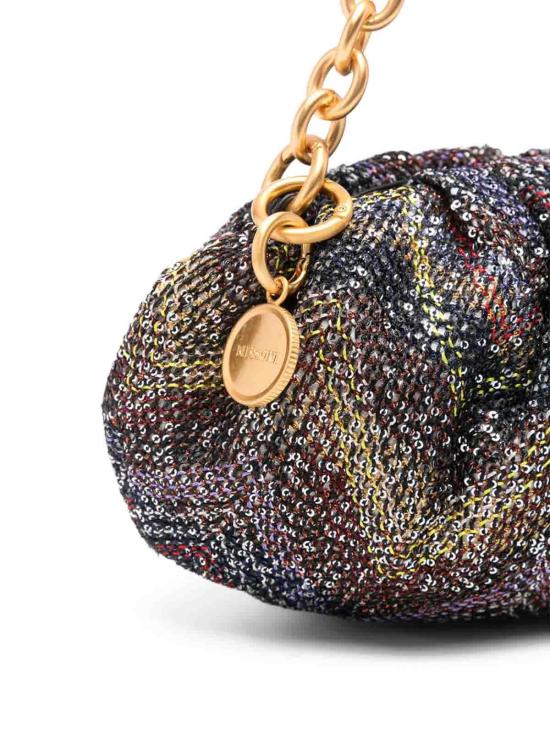 26SS 미소니 숄더백 MI10063F026 Black - MISSONI