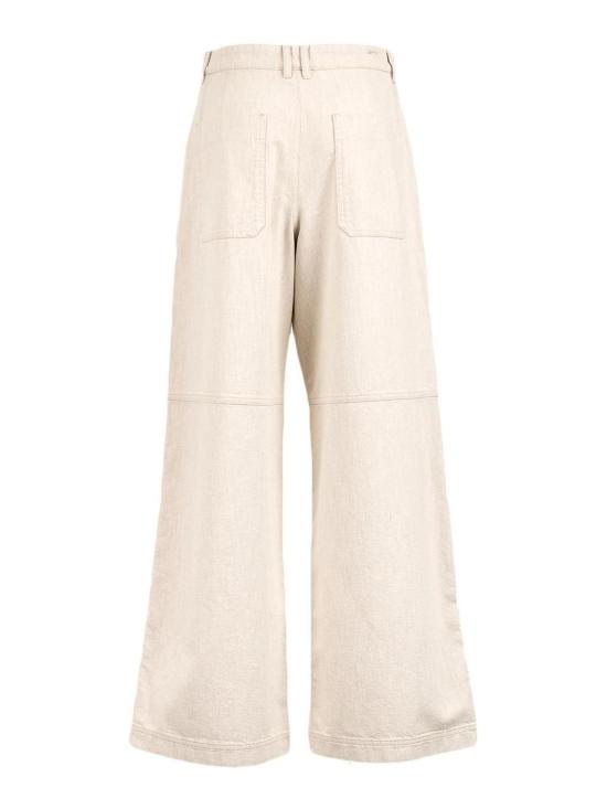 26SS 막스마라 스트레이트 팬츠 ARMONY001 White - MAX MARA