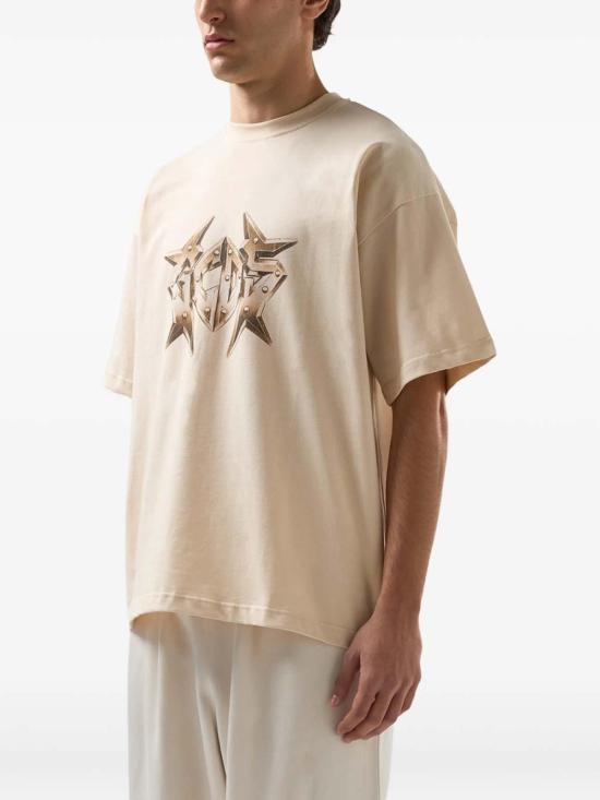 26SS 지씨디에스 반팔 티셔츠 C1MWQC061J079 Beige - GCDS