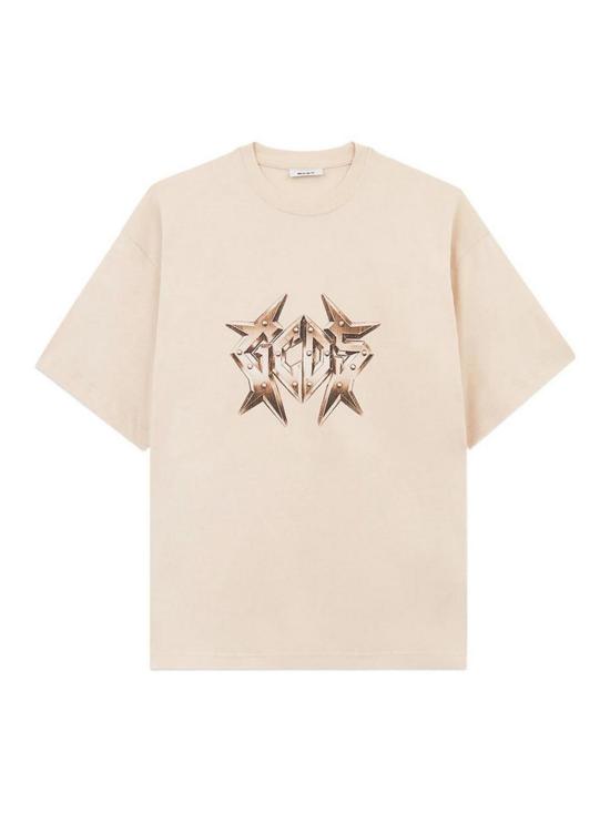 26SS 지씨디에스 반팔 티셔츠 C1MWQC061J079 Beige