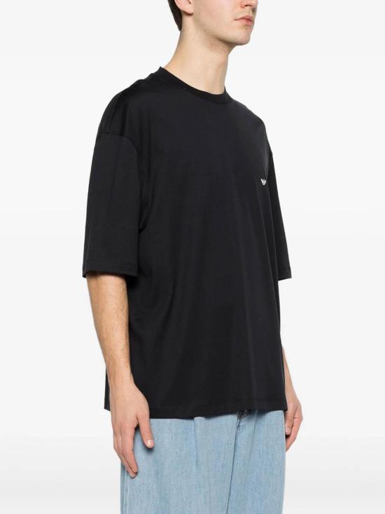 26SS 엠포리오 아르마니 반팔 티셔츠 AF24470EM005737UB118 Blue - EMPORIO ARMANI