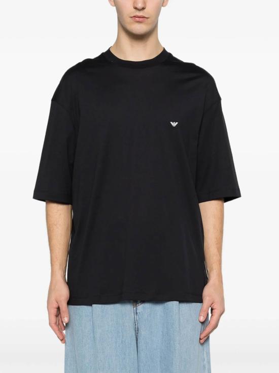 26SS 엠포리오 아르마니 반팔 티셔츠 AF24470EM005737UB118 Blue - EMPORIO ARMANI