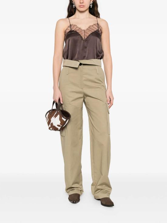 26SS 이로 팬츠 INDRAWP23GRY12 Green - IRO