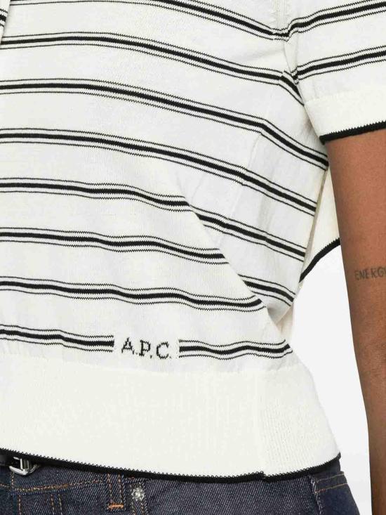 26SS 아페쎄 반팔 티셔츠 COHLPF23461TAT White - A.P.C.