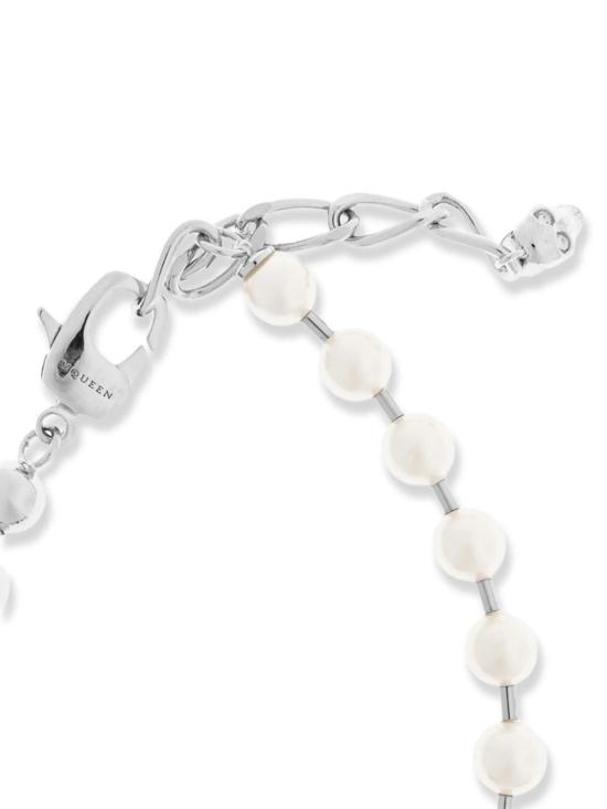 26SS 알렉산더 맥퀸 네크리스 854547J161B1026 Silver - ALEXANDER MCQUEEN