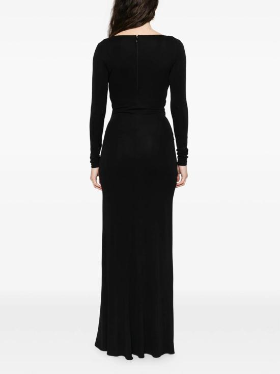 26SS 엘리자베타프랜치 미디 스커트 ABR1461E2110 Black - ELISABETTA FRANCHI