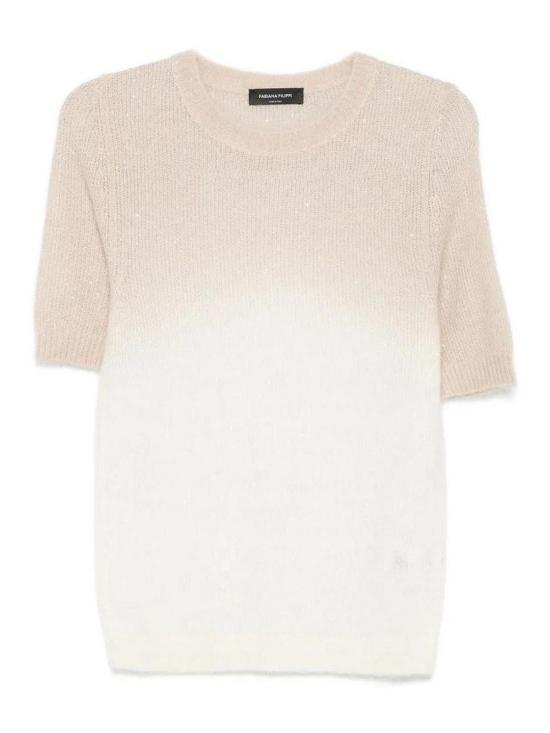 26SS 파비아나 필리피 반팔 티셔츠 MAD266F131L900VR2 Beige