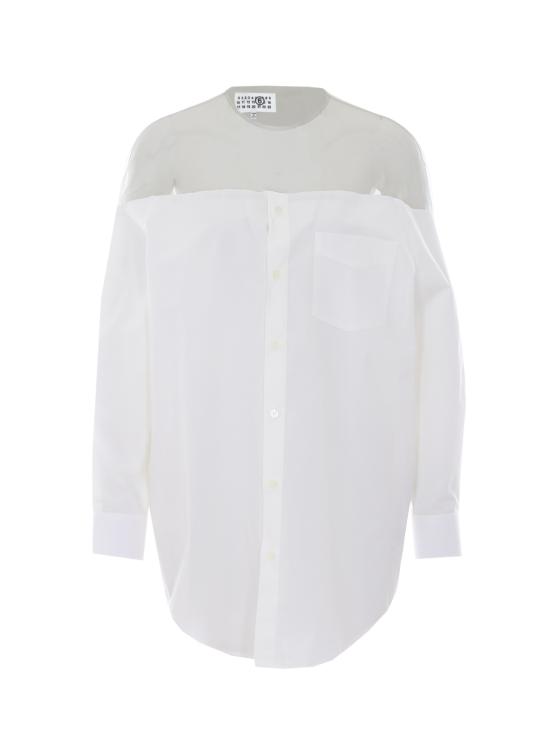 26SS MM6 메종마르지엘라 스웨터 S62NH0053 M35256101 White - MM6 MAISON MARGIELA