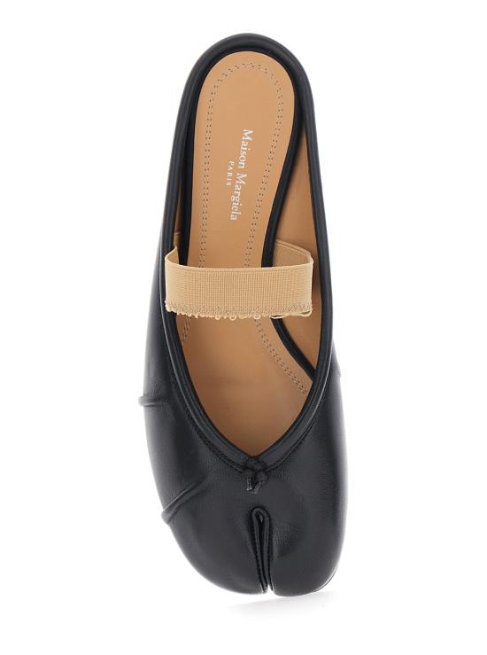 26SS 마르지엘라 타비 엘라스틱 밴드 뮬 S39WZ0103P6853HA334 Black - MAISON MARGIELA