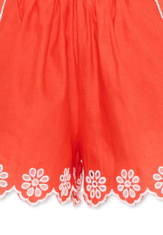 26SS [키즈] 스텔라 맥카트니 쇼츠/버뮤다 TY6E89 Z0138 426 RED - STELLA MCCARTNEY