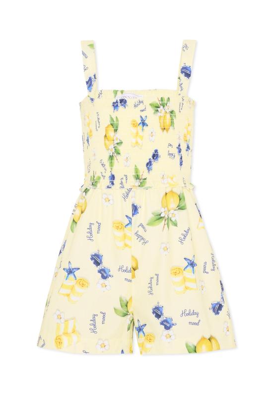 26SS [키즈] 모나리자 트레이닝 웨어 11G201 7624 0014 YELLOW