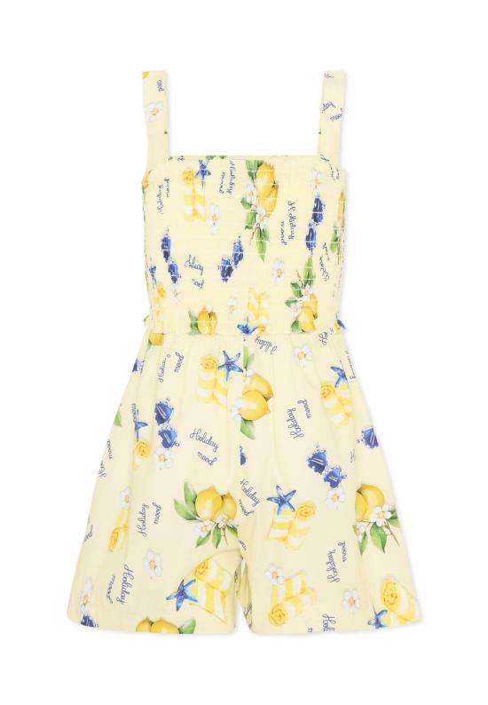 26SS [키즈] 모나리자 트레이닝 웨어 11G201 7624 0014 YELLOW - MONNALISA