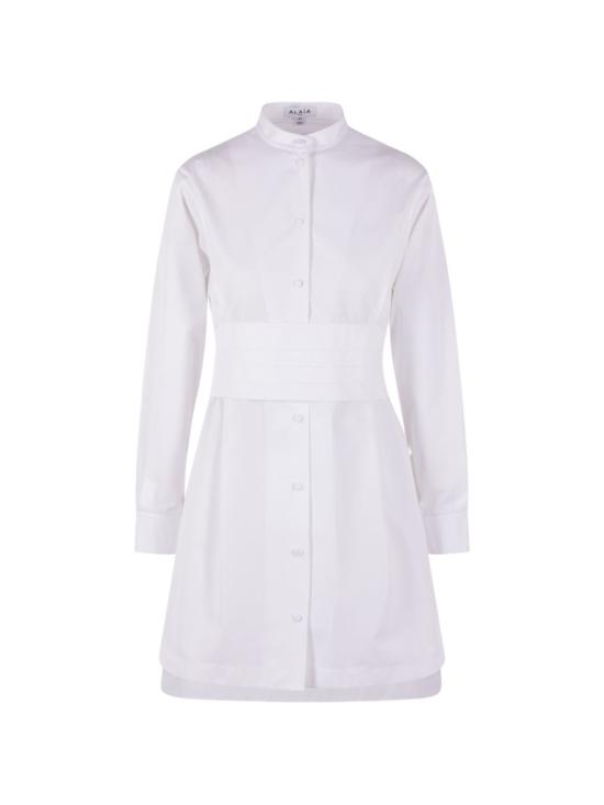 26SS 알라이아 미디 원피스 AA9R2874T611C 000 White