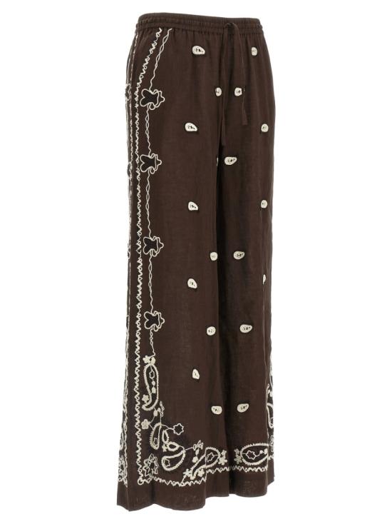 26SS 파로쉬 팔라초 팬츠 D230760RBEACH26086 Black - PAROSH